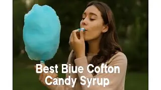🍬 Best Blue Cotton Candy Syrup | Hawaiian Shaved Ice Blue Cotton Candy Syrup 🍧