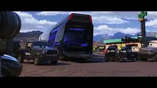 Disney Pixar Cars 3 mistake in Jackson Storm scene