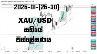 Gold Weekly Forecast &ndash; January 26 සිට 30 දක්වා | XAU/USD සතිපතා වෙළඳපල Sinhala විශ්ලේෂණය