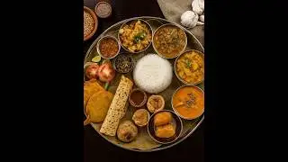 Mithila Thali | मिथिला थाली #mithila #thali #indianstreetfood #biharifood #bihartradition #shorts