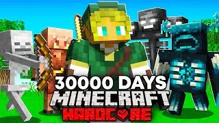 I Survived 30,000 days in Hardcore Minecraft World Tour