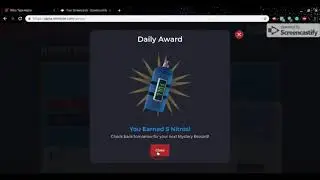 Nitro Type - (beta version) Opening Mystery Box in v3