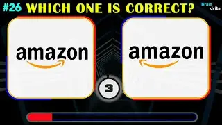 GUESS WHICH LOGO IS CORRECT | 100% FAIL | LOGO QUIZ CHALLENGE | ONLY FOR GENIUS |