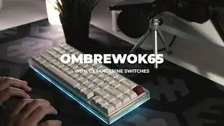 BRE67 with C3 Tangerine Switches (Frosted Edition) | XDA Keycaps | Typing Test