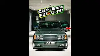 Mercedes Benz S124 AMG Hammer 6.0 M117🇩🇪 #mercedes #amg #шортс #видео #рекомендации #топ #рек
