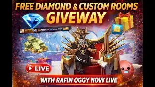 FREE DIMOND💎💎& CUSTOM ROOMS GIVEWAY WITH RAFIN OGGY NOW LIVE💎💎💎🔴🔴🔴🔴