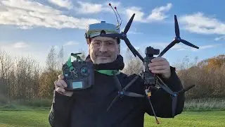 Drone FPV Long Range 19mn 17km Autumn Sunset in Ireland