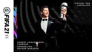 FIFA 21 | VIRTUAL PRO LOOKALIKE | ROBERT LEWANDOWSKI