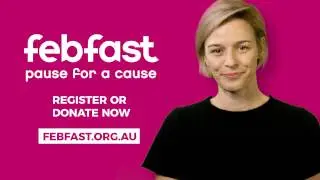 febfast | hit pause on something of your choice this February!