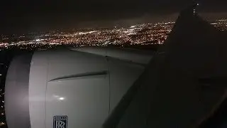 Norwegian Boeing 787-8 night takeoff from Orlando International