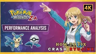 How to Fix Crash on Ryujinx | Pokemon Legends: Z-A | Performance Test | Shiny Hunt | 4K