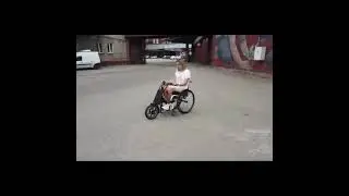 Traditional wheelchair turning it into a electric trike, More Help to differently abled persons