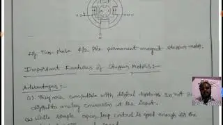 Lecture Video_15EE82_Module_5_ Stepper motor drives, Variable reluctance motor_Madhava Rao.J