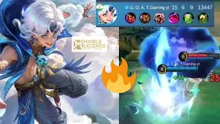 New hero Sora 15 kills 🔥 2026 | The perfect Fighter💀 #mobilelegends 