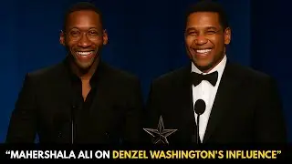 Mahershala Ali on Denzel Washington's Influence | AFI 2019 |
