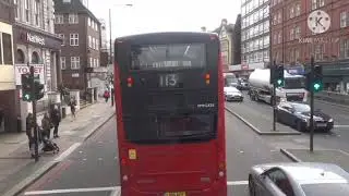 Bus route 13 North finchley to Victoria