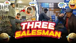 | THREE SALESMAN | Prank By Team Nadir Ali , Jaffar Mastana & Farrukh Buddha | P4 Pakao | 2025