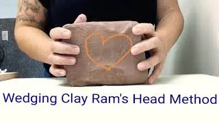 Ram's head wedging: a tutorial on prepping clay
