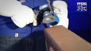 Cardas forma vaso con alambre trenzado PFERD