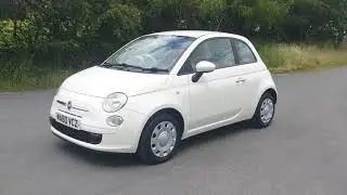 Fiat 500 1.2 Pop Dualogic Petrol Automatic 3 door hatchback 2010 model in bright white 🤍5️⃣0️⃣0️⃣🤍