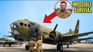 Alone in a Burning B-17: The Gunner Who Fought Fire With Bare Hands