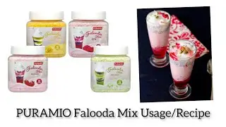 PURAMIO Falooda Mix Usage | Easy to Make: Tasty/Delicious/Yummy | Recipe Demonstration || PURAMIO