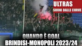 Brindisi-Monopoli, Serie C [29/10/2023] ESULTANZA AL GOAL DEL MONOPOLI