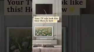 FRAME TV ART HACK SCREENSAVER BACKGROUND FLORAL PAINTING NO MUSIC WALLPAPER 4K  #screensaver4k