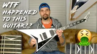 Jackson Matt Tuck Signature Rhoads Unboxing - WHAT Happened to This Guitar!? | BFMV Guitar