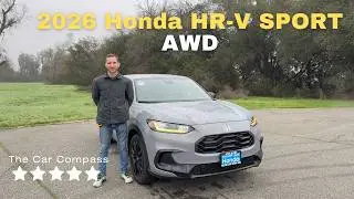 What's new in 2026 Honda HR-V Sport AWD?