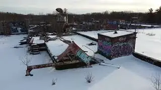 Exploring Abandoned Factory with a Drone