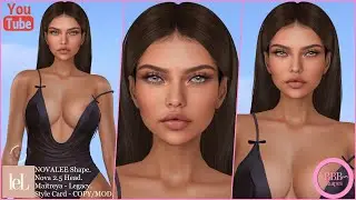 SECOND LIFE | ~BBB~ NOVALEE Shape - LeL - Nova 2.5 Head