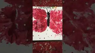 Leaf Painting 🪴🎨 I am drawing this second time. 😊