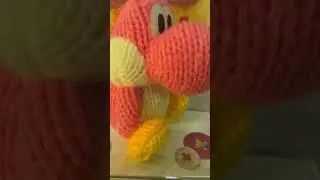 Amiibo Pink Yarn Yoshi (Yoshi's Woolly World Series) - Nintendo #shorts