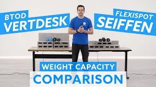 VertDesk v3 vs. Flexispot EC1 Seiffen Standing Desk Weight Capacity Comparison
