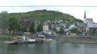 cruising the Moselle east of Cochem towards the Rhine (1 of 3)
