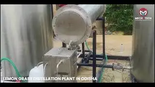 🌿 Lemongrass Oil Extraction Plant by Mechotech | Herbal Processing Excellence 🌿
