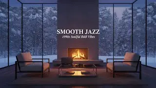Smooth Jazz 90s &ndash; Cozy Winter Nights | Sax & Guitar for Relaxation