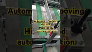 We improved on our automatic grooving machine to be much more faster than before.  #groovingmachine