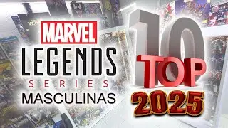 Top 10 Marvel Legends Figuras Masculinas Regulares / Regular Male Figures 2025 Little Pieces Plastic