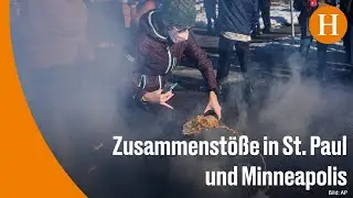 Minnesota: US-Bundesbeamte und Demonstranten geraten erneut aneinander