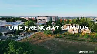 Beautiful Aerial Drone View of UWE Bristol Frenchay Campus