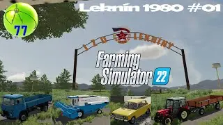 Farming Simulator 22 - Lekníny 1980 #01 (1080p60) Cz/Sk