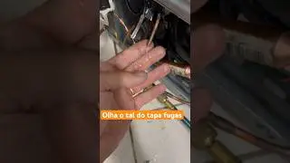 Limpeza pra remo&ccedil;&atilde;o de tapa fugas #refrigeracao #cursosonline
