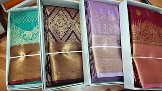 9346854095 Premium Quality Semi Kanchi Pattu sarees Price 2500/-.