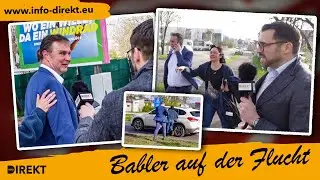 SP&Ouml;-Kandidat Andi Babler auf der Flucht vor kritischen Fragen!