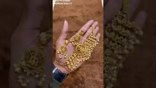 #onegramgoldjewellery#choker#earings#999fs#7601072017#shorts