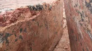 VISIT TO OUR ALASKA RED GRANITE QUARRY (Flooring, Countertop) +91-9602211775