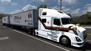 Mod Gratis | ATS 1.55 | Descarga Volvo VNL 780 Con Skins Mexicanas Y Para Remolques Base ATS 1.55