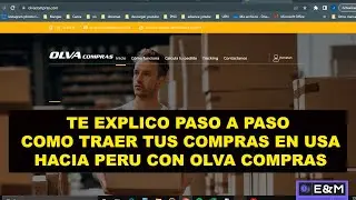 COMPRA EN USA Y TRAE TUS PRODUCTOS A PERU CON OLVA COMPRAS - COURIER OLVA - OLVA COMPRAS